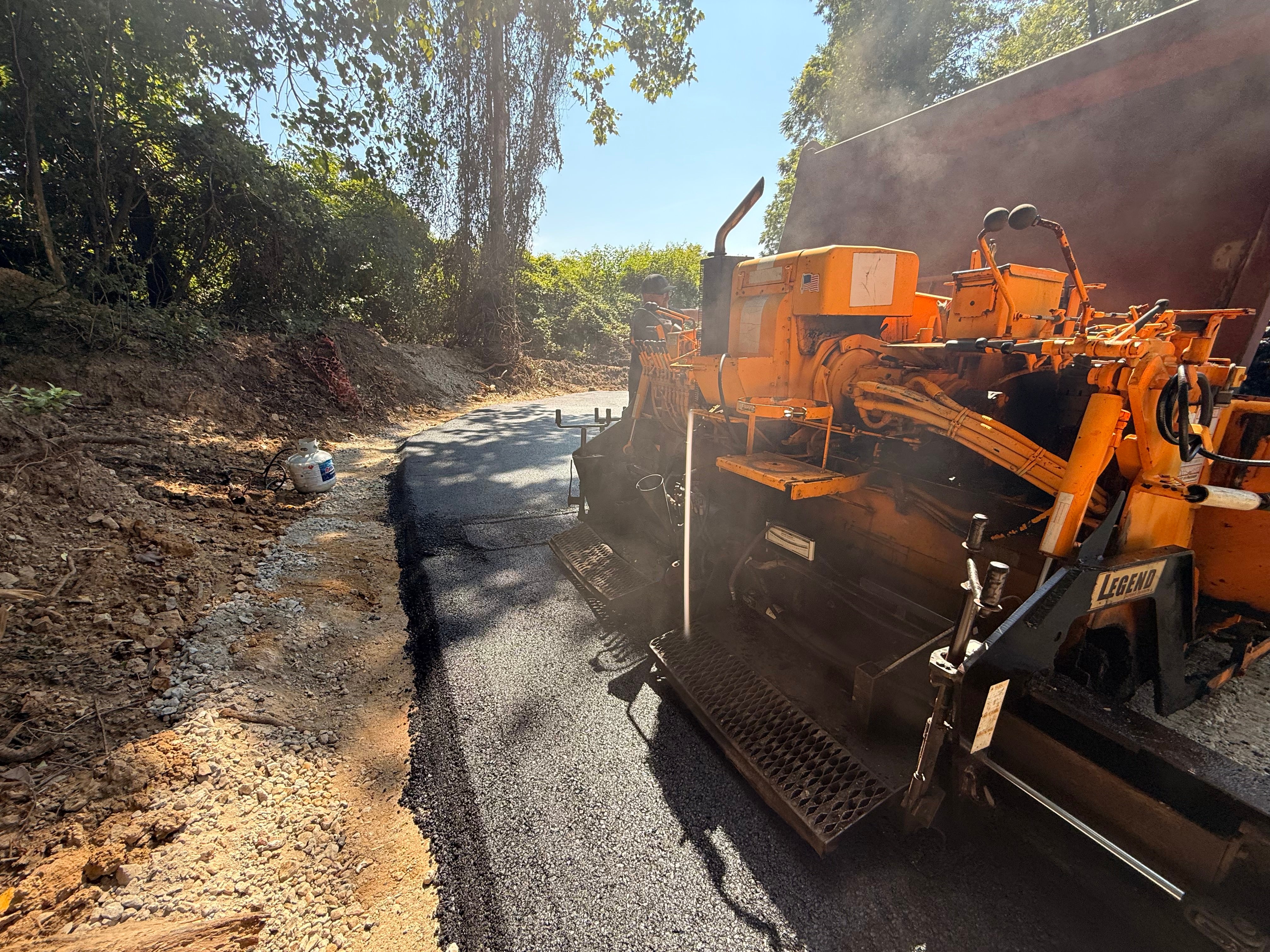 New asphalt project